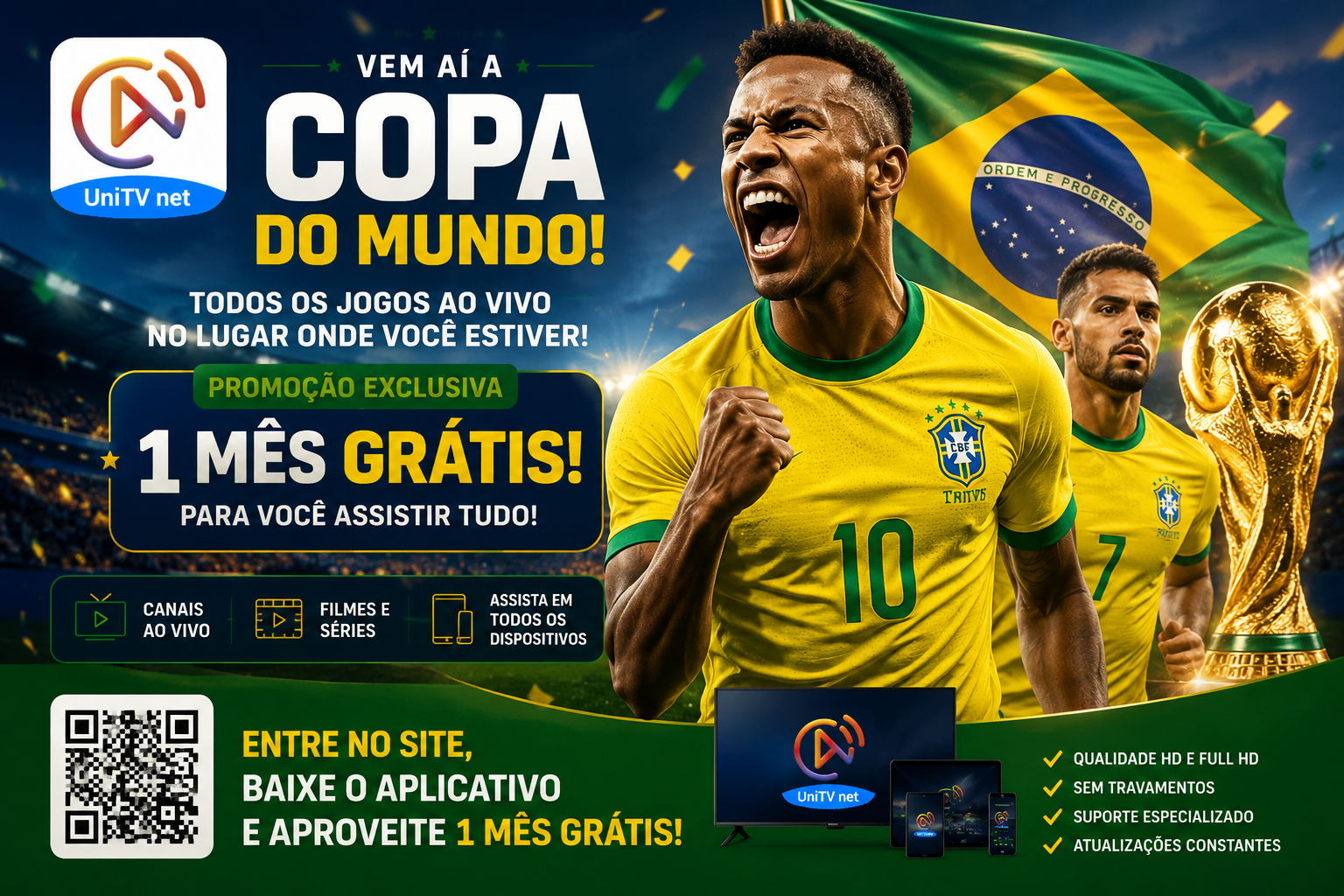 Banner UniTV Copa do Mundo
